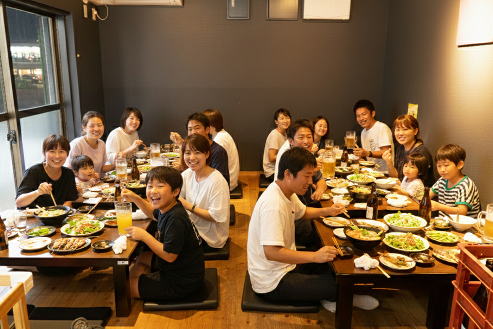 ひなももの宴会